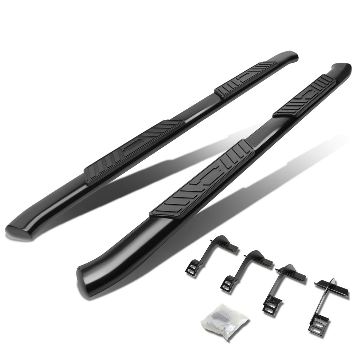 Ford F150 Super Cab 5" Curved Side Step Nerf Bar Running Boards